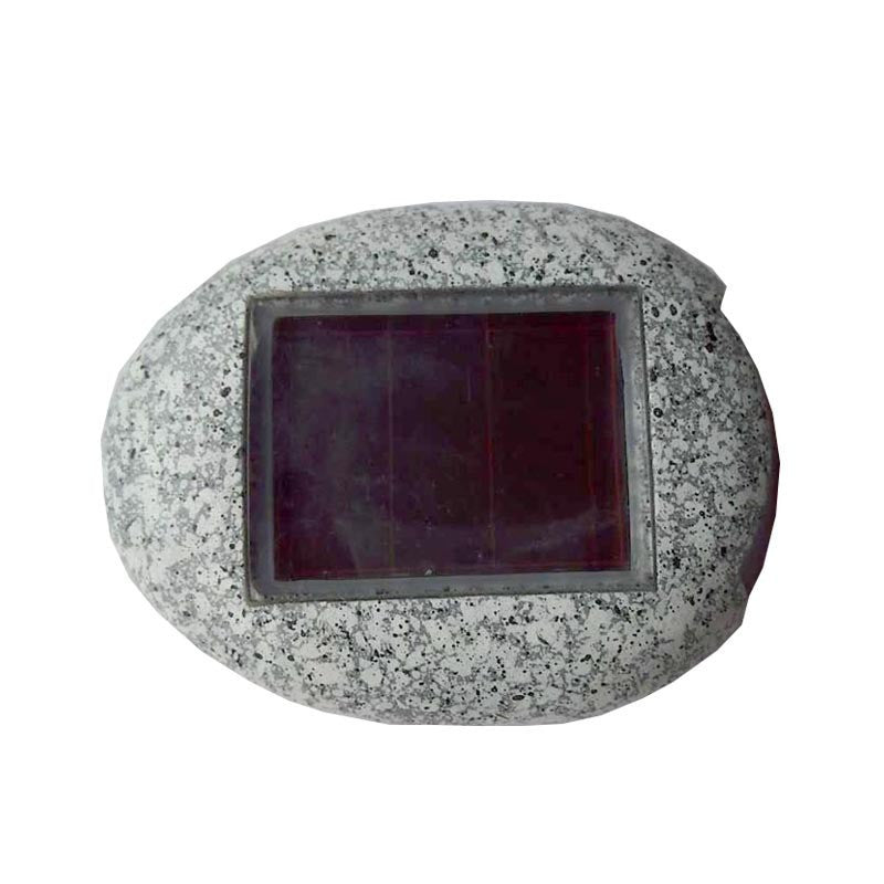 6x Solar Waterproof Outdoor Cobble Stone Lamp
