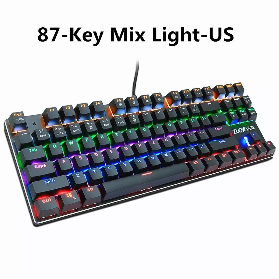 Green Axis Red Axis Gaming Keyboard