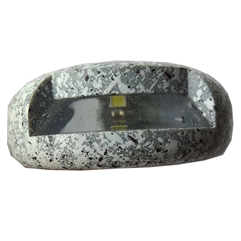 6x Solar Waterproof Outdoor Cobble Stone Lamp