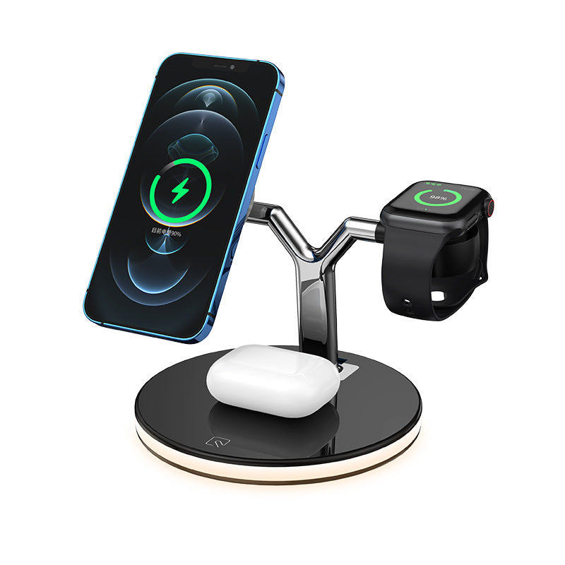 Magnetic Wireless 15W Fast Charging Station For Magsafe Chargers