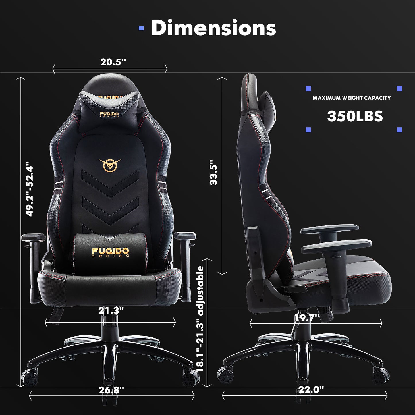 350lbs Racing Computer Gaming Chair