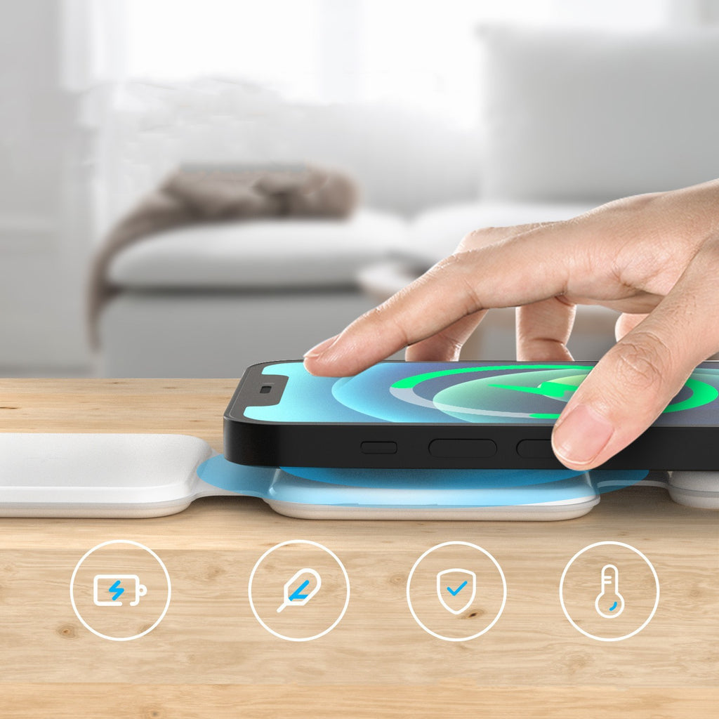Magnetic Foldable Wireless Charger Charging Station