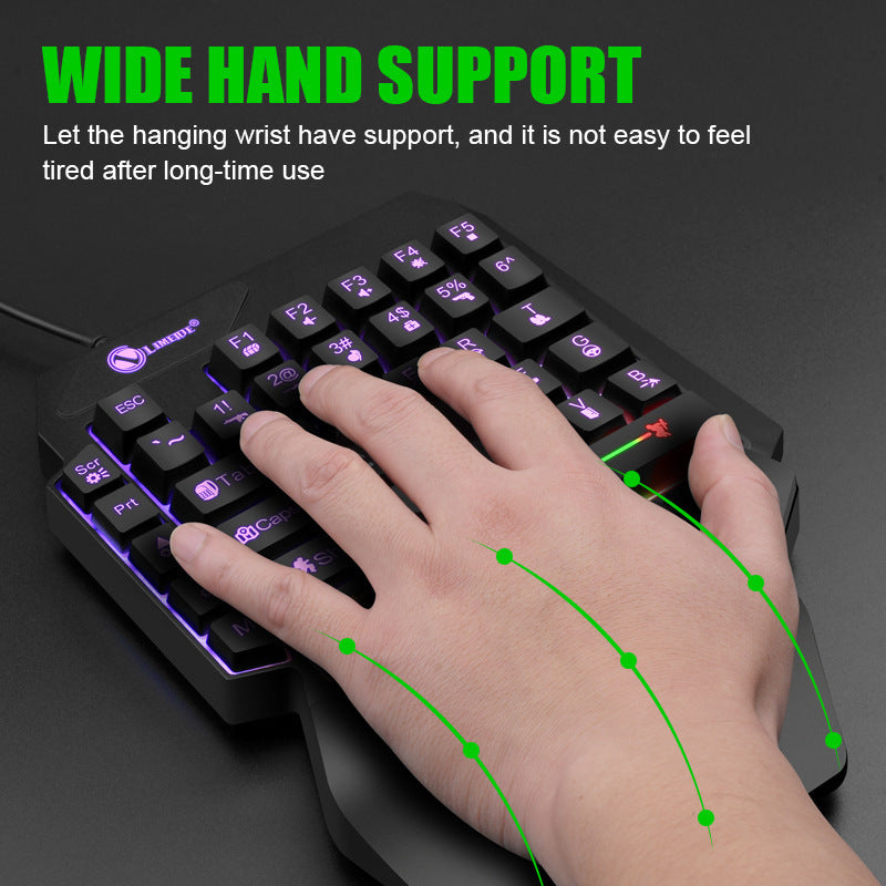 Luminous Mechanical Keyboard Mouse Converter