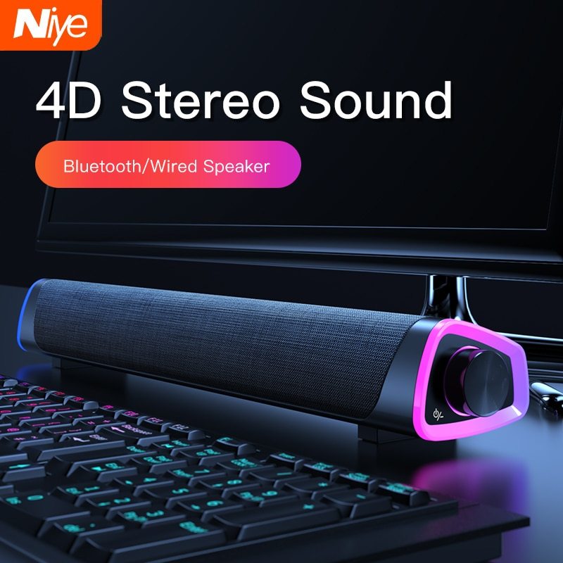 Computer Speaker Bar Stereo Sound subwoofer