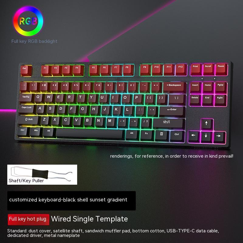 Hot-swappable Axis Gaming Gaming keyboard