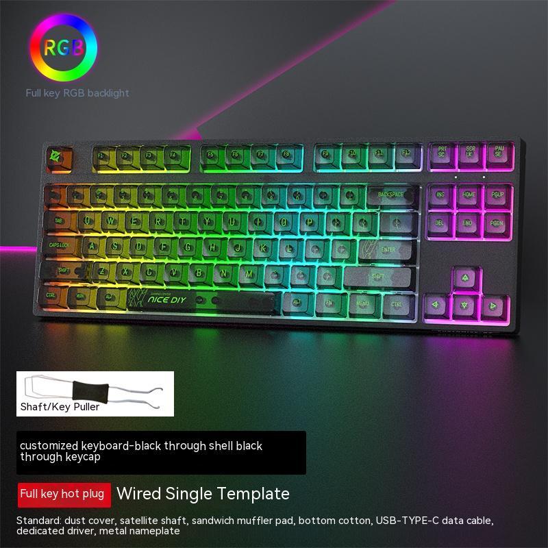 Hot-swappable Axis Gaming Gaming keyboard