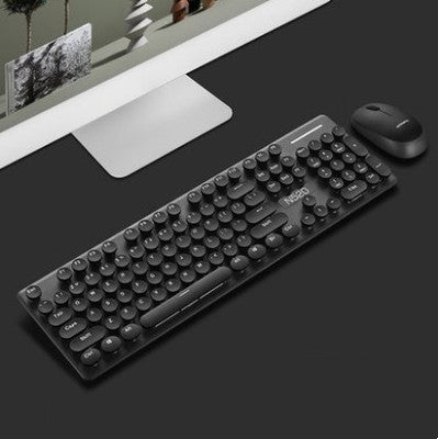 Steampunk Retro Keyboard And Mouse Set