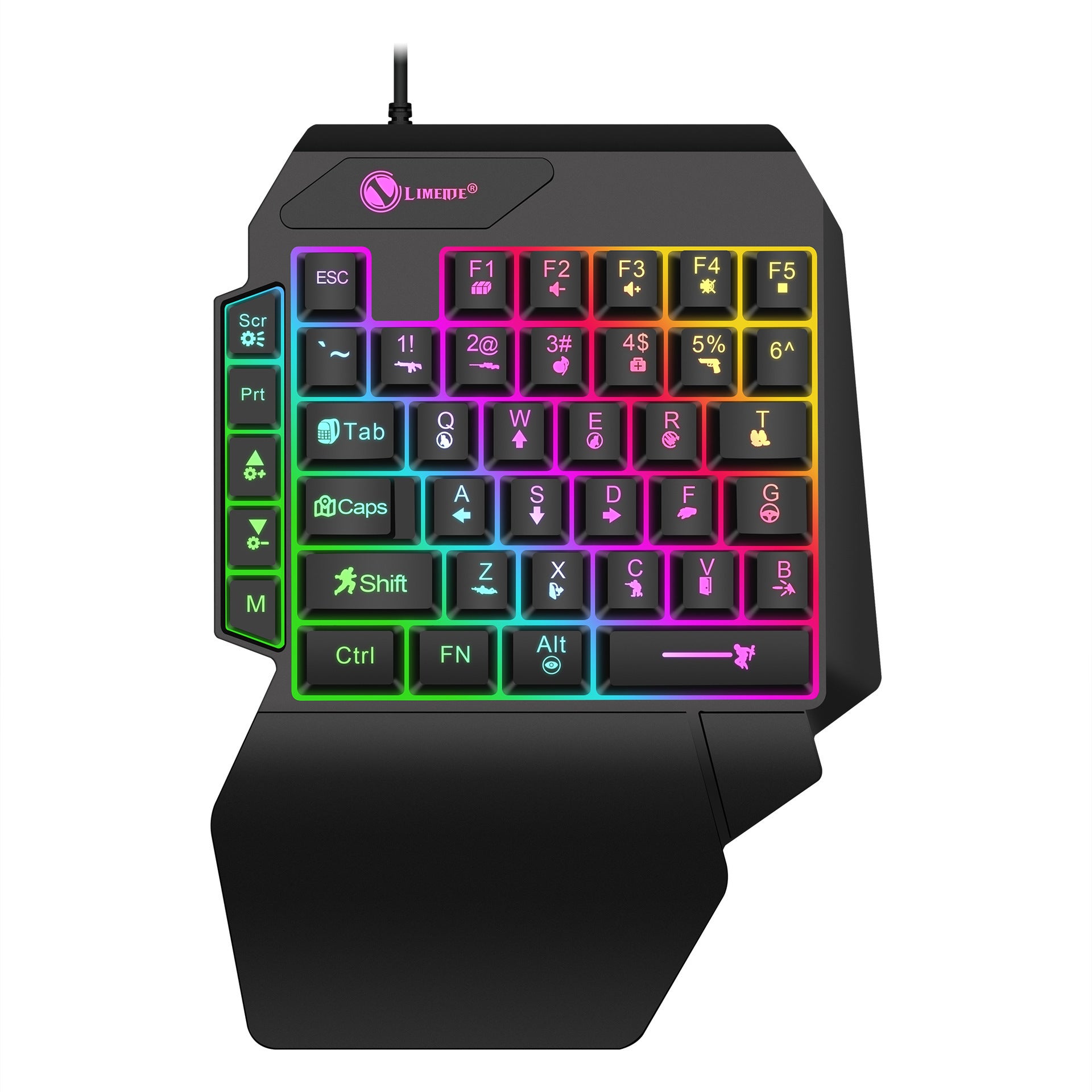 Luminous Mechanical Keyboard Mouse Converter
